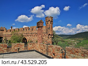 Castle in Rhine Valley in west Germany (2015 год). Стоковое фото, фотограф Сергей Стрелков / Фотобанк Лори