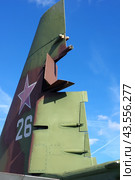 Штурмовик Су-25 (фрагмент), ИКК "Линия Сталина", Беларусь (2018 год). Редакционное фото, фотограф Алексей Иванов / Фотобанк Лори