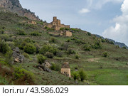 Эгикхал. Село в Ингушетии. (2024 год). Стоковое фото, фотограф Константин Яковлев / Фотобанк Лори