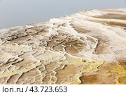 Travertines mountains of Pamukkale in Turkey. Стоковое фото, фотограф Яков Филимонов / Фотобанк Лори