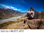 Dhankar Gompa. India. Spiti Valley. Стоковое фото, фотограф Андрей Армягов / Фотобанк Лори