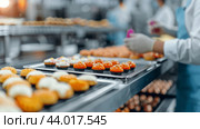 Fresh Vegetables Prepared in a Busy Kitchen During Daytime. Стоковое AI-изображение, AI-художник Юлия Гапеенко / Фотобанк Лори