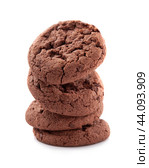 Chocolate cookies. Стоковое фото, фотограф Волошина Мария Ивановна / Фотобанк Лори