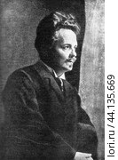 Johan August Strindberg, 1849 - 1912, Swedish writer and publicist. Стоковое фото, фотограф Константин Тимофеев / Фотобанк Лори