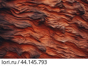 Striated Redwood tree texture skin. Generate Ai. Стоковое AI-изображение, AI-художник Иван Рябоконь / Фотобанк Лори
