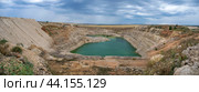 Падовский карьер в Самарской области, Август 2024. Padovsky quarry in Samara region, Russia. Стоковое фото, фотограф Андрей Аркуша / Фотобанк Лори