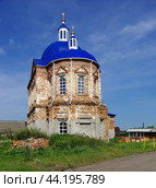 Церковь Сретения Господня, город Туринск, улица Свердлова, 6а (2024 год). Стоковое фото, фотограф Алексей Иванов / Фотобанк Лори