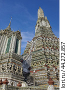 Wat Arun temple details, Bangkok, Thailand (2010 год). Стоковое фото, фотограф Дымов Игорь / Фотобанк Лори