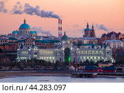 Казань. Дворец Земледельцев (2023 год). Редакционное фото, фотограф Литвяк Игорь / Фотобанк Лори