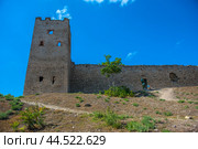 Genoese fortress in Feodosia (2022 год). Стоковое фото, фотограф Анна Кривицкая / Фотобанк Лори