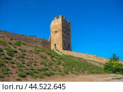 Genoese fortress in Feodosia (2022 год). Стоковое фото, фотограф Анна Кривицкая / Фотобанк Лори