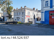 Общественное учреждение Добровольной пожарной охраны в городе Вязники Владимирской области. Редакционное фото, фотограф Сергей Овчинников / Фотобанк Лори