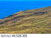 Cape Meganom Lighthouse. Стоковое фото, фотограф Анна Кривицкая / Фотобанк Лори