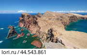 Ponta do Sao Lourenco. Madeira island, Portugal (2024 год). Стоковое видео, видеограф Дмитрий Рухленко / Фотобанк Лори