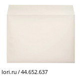 White envelope C4 isolated background. top view. Стоковое фото, фотограф Сергей Толмачёв / Фотобанк Лори