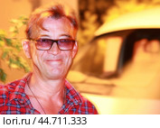 Актёр театра и кино, заслуженный артист России Николай Добрынин, исполнитель роли Митяй, Дмитрия Александровича в сериале Сваты (2017 год). Редакционное фото, фотограф Андрей Макаренко / Фотобанк Лори