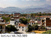 Турция. Фетхие. Вид на город и бухту. Turkey. Fethiye. View of the city and the bay. (2024 год). Стоковое фото, фотограф Алексей Смышляев / Фотобанк Лори