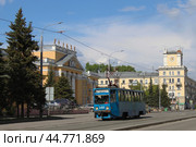 Дом культуры Алюминщик в Новокузнецке (2024 год). Редакционное фото, фотограф Иван Дуплик / Фотобанк Лори