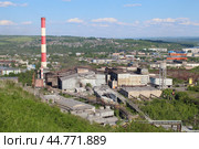 Металлургический комбинат в Новокузнецке (2024 год). Редакционное фото, фотограф Иван Дуплик / Фотобанк Лори