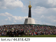 Россия. Бородино. Реконструкция Бородинской битвы 1812 года во время фестиваля "Стойкий оловянный солдатик" (2012 год). Стоковое фото, фотограф Ерохин Дмитрий Викторович / Фотобанк Лори