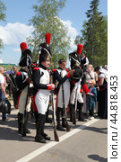 Россия. Бородино. Реконструкция Бородинской битвы 1812 года во время фестиваля "Стойкий оловянный солдатик" (2012 год). Стоковое фото, фотограф Ерохин Дмитрий Викторович / Фотобанк Лори