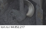 Asphalt laying, road mixture, road equipment, bitumen укладка асфальта, смесь для дороги, дорожная техника, битум. Стоковое видео, видеограф Опока Алексей / Фотобанк Лори