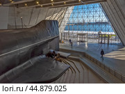 Хвостовая часть и винт. К-3 «Ленинский комсомол» - первая советская атомная подводная лодка. Вид со смотровой площадки. Музей военно-морской славы. Музейно-исторический парк «Кронштадт. Остров фортов» (2024 год). Редакционное фото, фотограф Румянцева Наталия / Фотобанк Лори
