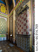 Interior of Sitorai Mokhi-Khosa in Bukhara (2022 год). Стоковое фото, фотограф Юлия Белоусова / Фотобанк Лори