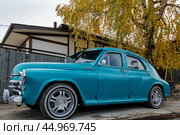 Автомобиль ГАЗ-М20 Победа - снова в строю. Редакционное фото, фотограф Бородкин Андрей / Фотобанк Лори