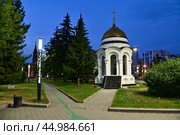 Часовня Казанской иконы Божией Матери. Город Иркутск. Улица Ленина, дом 1б (2024 год). Стоковое фото, фотограф Александр Тараканов / Фотобанк Лори