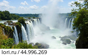 Victoria Falls or Mosi-oa-Tunya between Zambia and Zimbabwe. Стоковое AI-изображение, AI-художник Андрей Аркуша / Фотобанк Лори