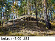 Древние горы Хакасии. Каменный парк. (Ширинские Столбы) (2019 год). Редакционное фото, фотограф Александр Галинский / Фотобанк Лори