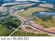 Правобережье Оки, Чижовка. Стоковое фото, фотограф Василий Мальцев / Фотобанк Лори