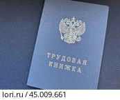 Трудовая книжка. Стоковое фото, фотограф Светлана Сафронова / Фотобанк Лори