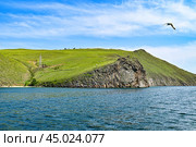 Пролив Ольхонские ворота. Озеро Байкал. Малое море. Стоковое фото, фотограф Александр Тараканов / Фотобанк Лори