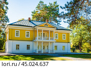 Барский дом Усадьбы А.А. Пушкина (село Львовка) Редакционное фото, фотограф Илья Старков / Фотобанк Лори