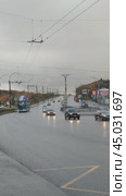 Кольский проспект города Мурманск осенью. Редакционное видео, видеограф Юлия Юриева / Фотобанк Лори