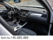 KRASNOYARSK, RUSSIA - September 22, 2024: White BMW X3 F25. Редакционное фото, фотограф Плотников Дмитрий / Фотобанк Лори