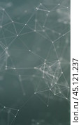 Abstract plexus network forming connections. Стоковое видео, видеограф Данил Руденко / Фотобанк Лори
