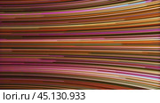 Colorful parallel stripes moving and forming a curved shape. Стоковое видео, видеограф Данил Руденко / Фотобанк Лори