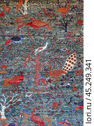 Carpet from Bukhara, Uzbekistan. Стоковое фото, фотограф Знаменский Олег / Фотобанк Лори