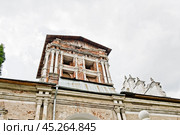 Храм Тихвинской Иконы Божией Матери Патриаршего подворья Симонова Монастыря. Москва (2024 год). Редакционное фото, фотограф E. O. / Фотобанк Лори
