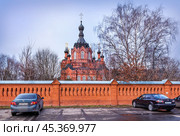 Казанская Амвросиевская ставропигиальная женская пустынь, Шамордино, Козельск. Стоковое фото, фотограф Baturina Yuliya / Фотобанк Лори