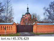 Казанская Амвросиевская ставропигиальная женская пустынь, Шамордино, Козельск. Стоковое фото, фотограф Baturina Yuliya / Фотобанк Лори