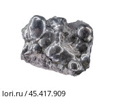 Hematite is a common iron oxide compound. Mineral with spherulite crust. Стоковое фото, фотограф Константин Григорьев / Фотобанк Лори