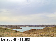 Капчагайское водохранилище. Стоковое фото, фотограф Александр Тараканов / Фотобанк Лори