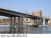 Ворошиловский мост в Ростове-на-Дону (2024 год). Редакционное фото, фотограф Иван Дуплик / Фотобанк Лори