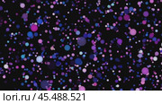 Moving colorful flying spheres background. Стоковое видео, видеограф Михаил Коханчиков / Фотобанк Лори