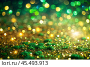 Зеленый блестящий фон - оттенки для Дня Святого Патрика. green shiny background - shades for St. Patrick's Day. Стоковое AI-изображение, AI-художник Artykris99 / Фотобанк Лори