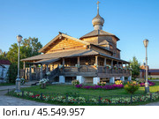 Старинная Троицкая церковь в Иоанно-Предтеченском монастыре, Свияжск. Республика Татарстан (2024 год). Стоковое фото, фотограф Анна Карасева / Фотобанк Лори